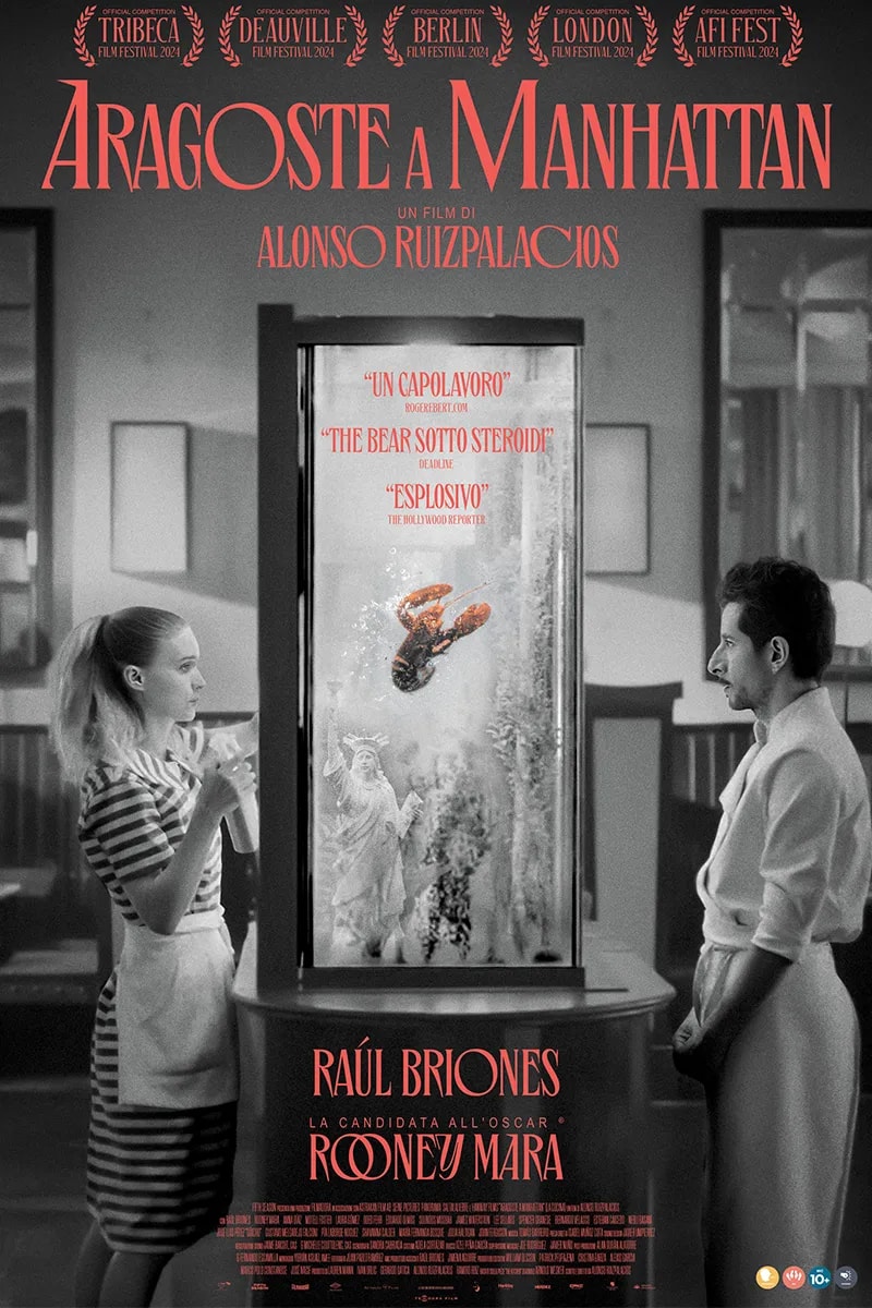Aragoste a Manhattan poster backdrop